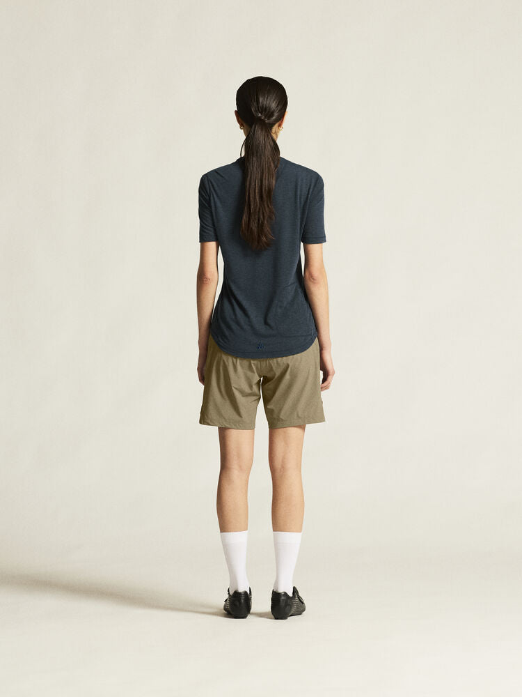 Everyday Wool Ss Tee W von Craft – Syrup/Melange