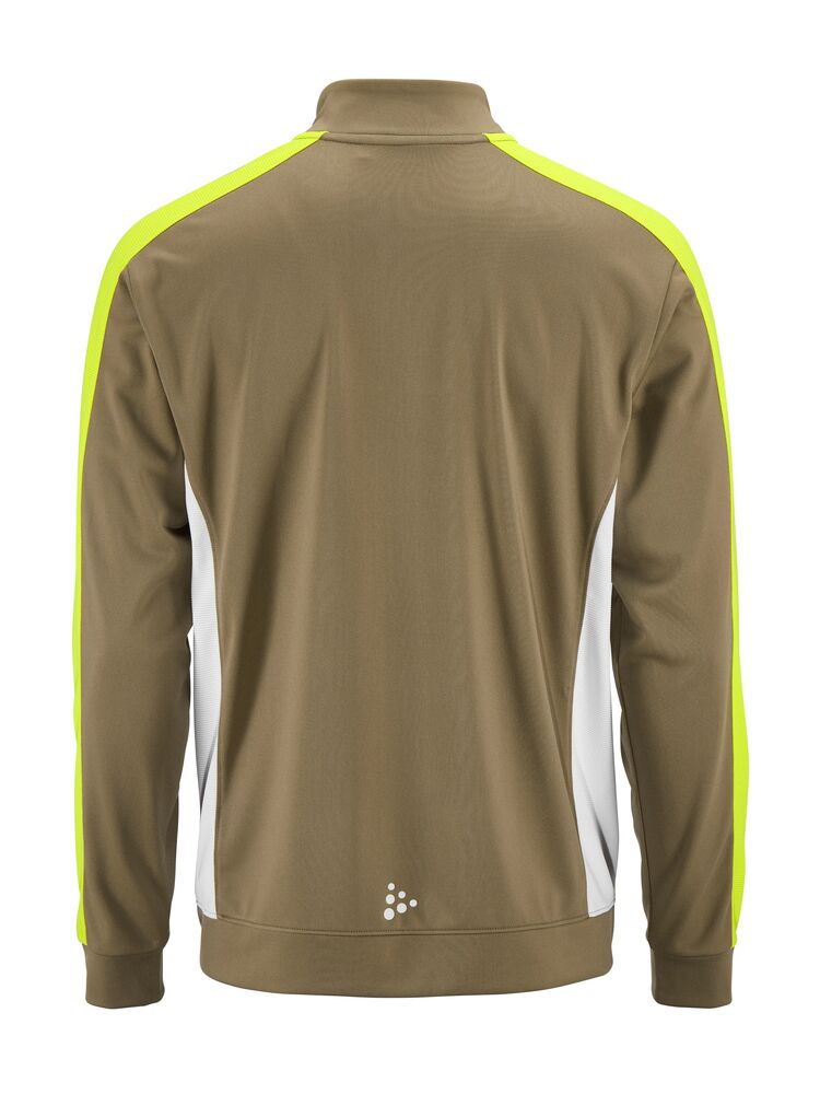 Evolve 2.0 Contrast Full Zip Jacket M von Craft – Raw/Contrast Yellow