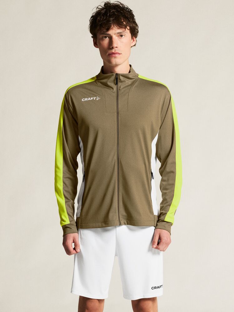 Evolve 2.0 Contrast Full Zip Jacket M von Craft – Raw/Contrast Yellow
