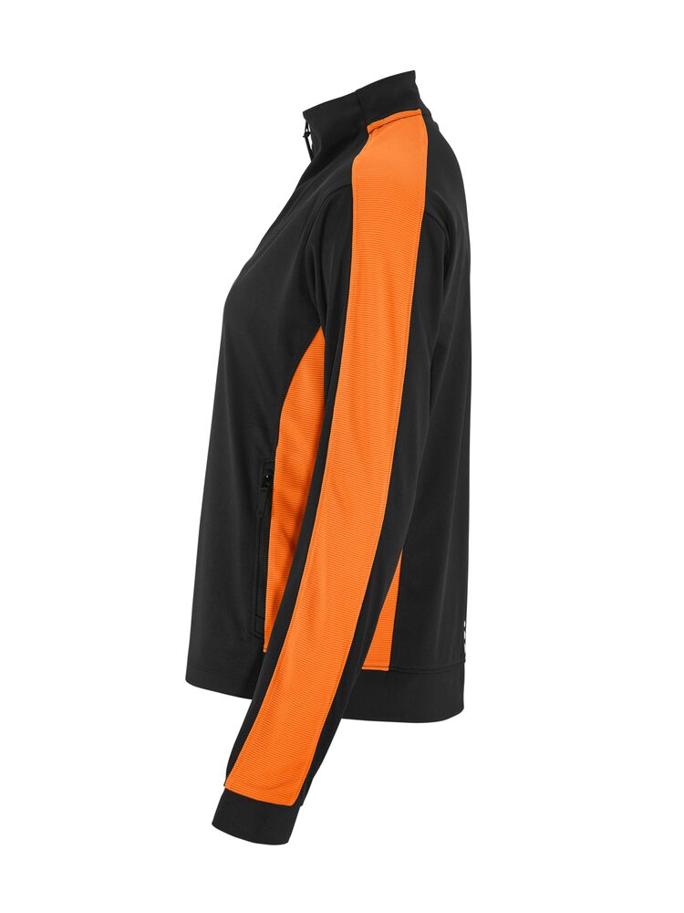 Evolve 2.0 Contrast Full Zip Jacket W von Craft – Raw/Contrast Yellow