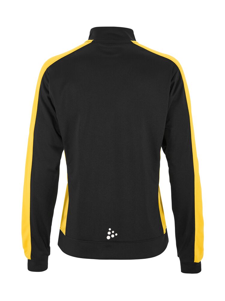 Evolve 2.0 Contrast Full Zip Jacket W von Craft – Raw/Contrast Yellow