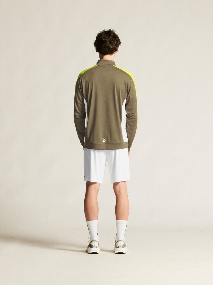 Evolve 2.0 Contrast Half Zip M von Craft – Raw/Contrast Yellow