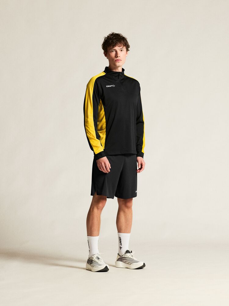 Evolve 2.0 Contrast Half Zip M von Craft – Raw/Contrast Yellow
