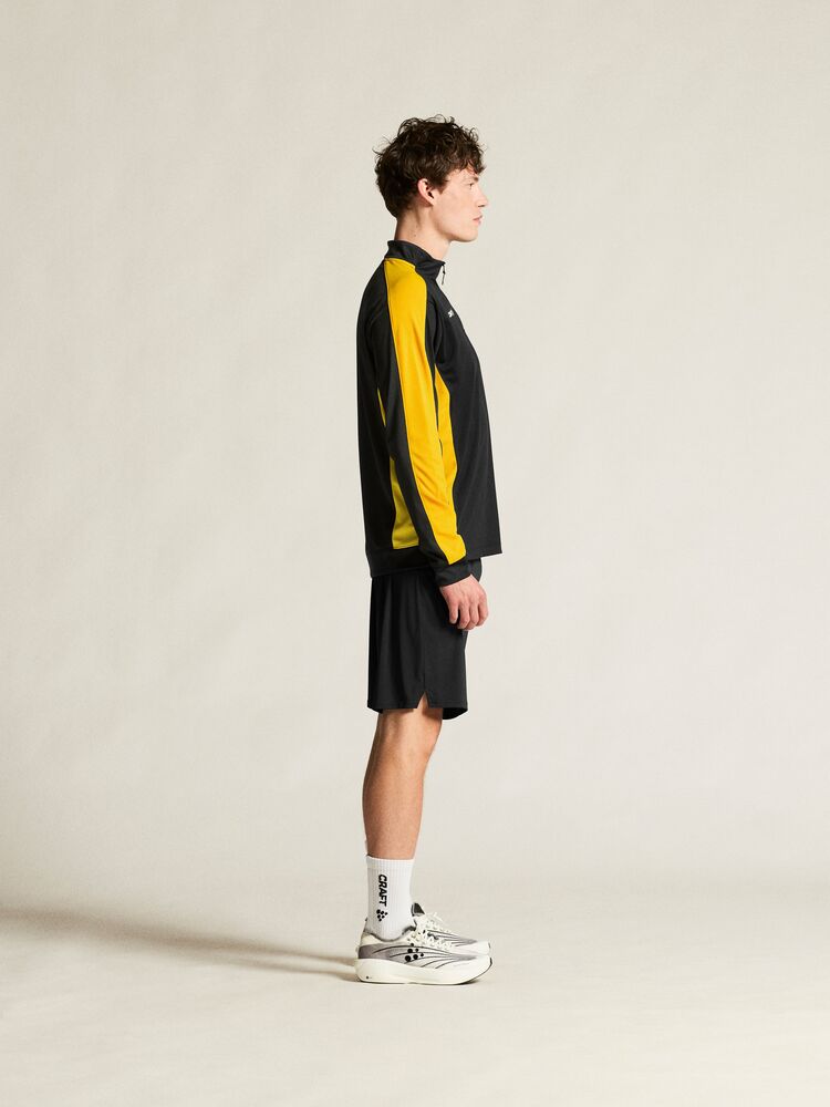 Evolve 2.0 Contrast Half Zip M von Craft – Raw/Contrast Yellow