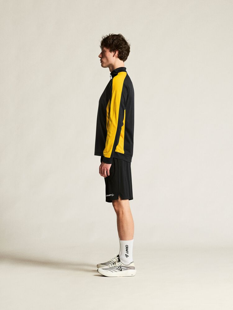 Evolve 2.0 Contrast Half Zip M von Craft – Raw/Contrast Yellow