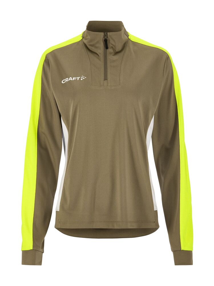 Evolve 2.0 Contrast Half Zip W von Craft – Raw/Contrast Yellow