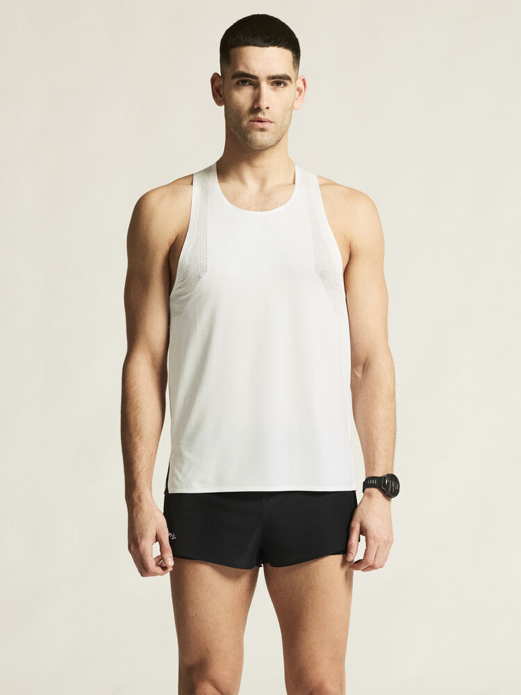 Race Day Singlet 2 M von Craft – White