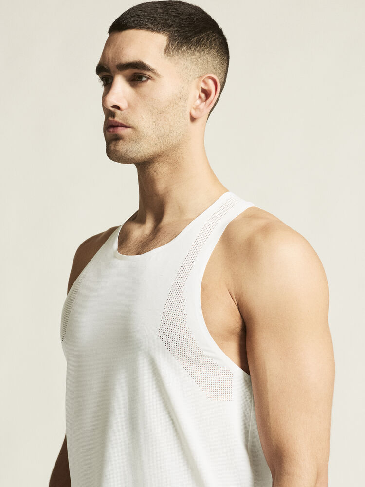 Race Day Singlet 2 M von Craft – White