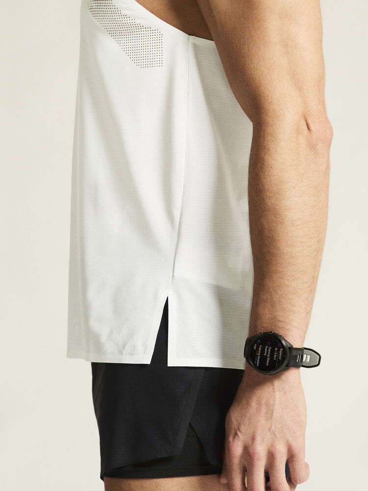 Race Day Singlet 2 M von Craft – White