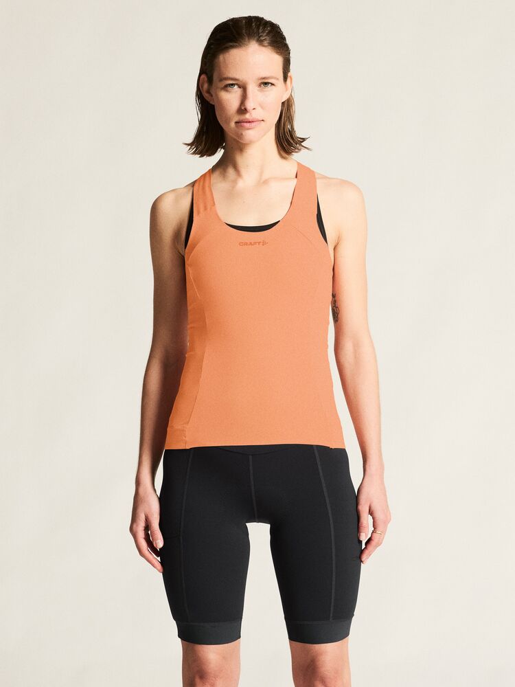 Endur Singlet W von Craft – Apricot