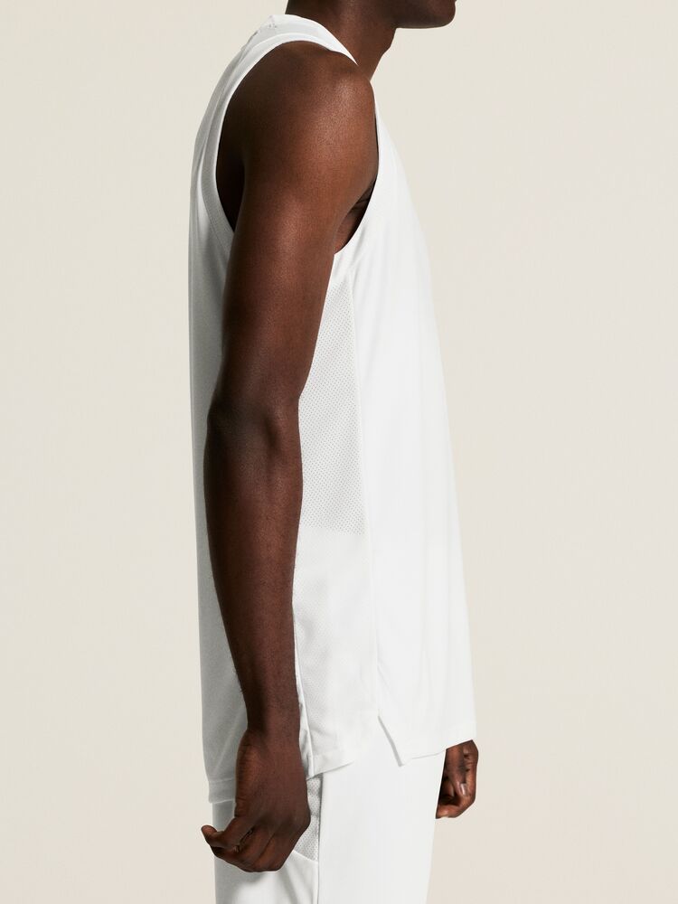 Basket 2.0 Singlet Contrast M von Craft – White