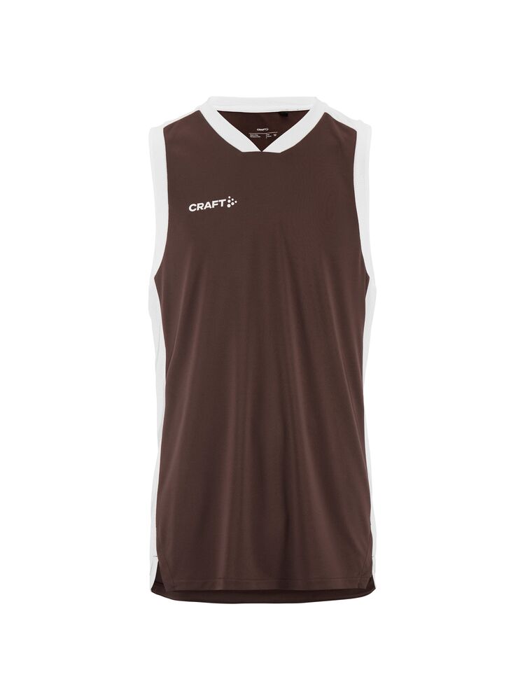 Basket 2.0 Singlet Contrast M von Craft – White
