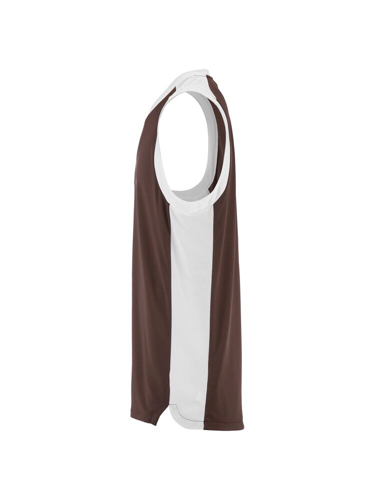 Basket 2.0 Singlet Contrast M von Craft – White