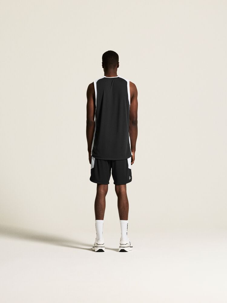 Basket 2.0 Singlet Contrast M von Craft – White