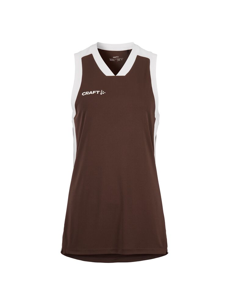 Basket 2.0 Singlet Contrast W von Craft – White