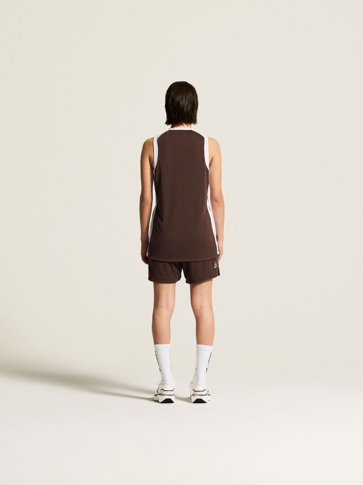 Basket 2.0 Singlet Contrast W von Craft – White