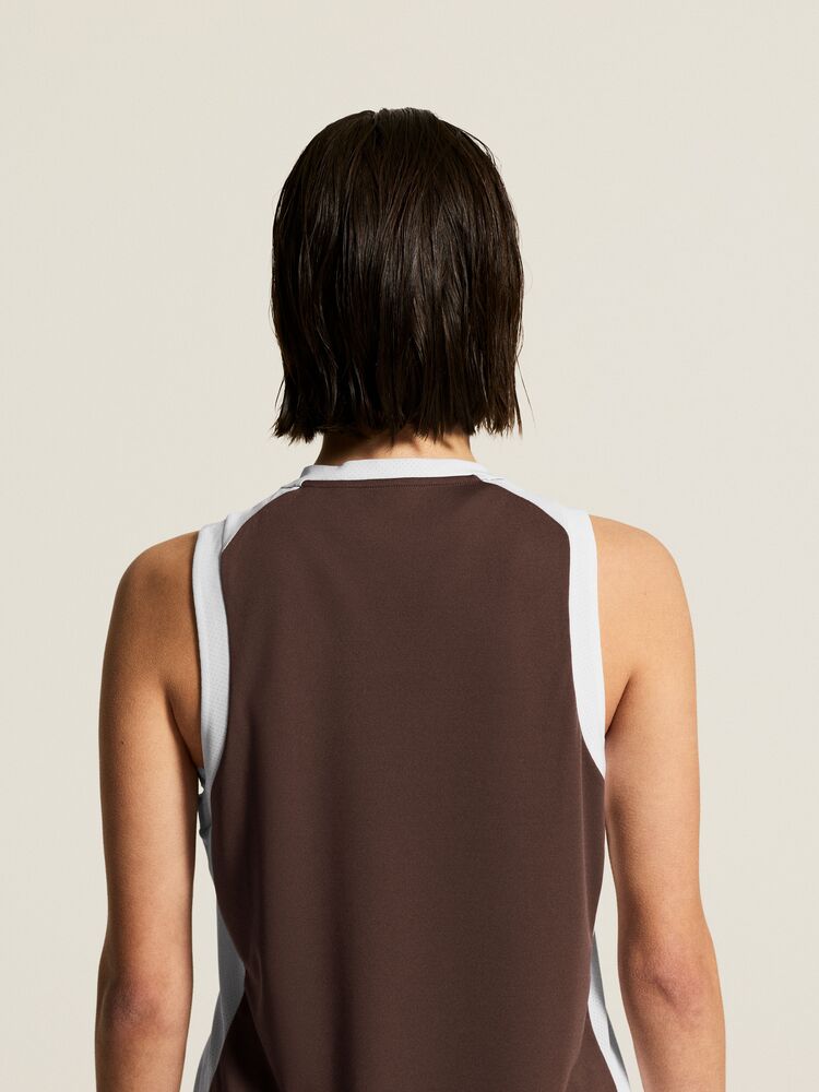 Basket 2.0 Singlet Contrast W von Craft – White