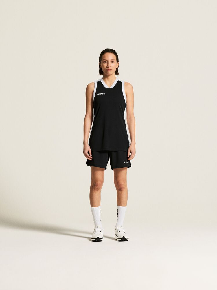 Basket 2.0 Singlet Contrast W von Craft – White