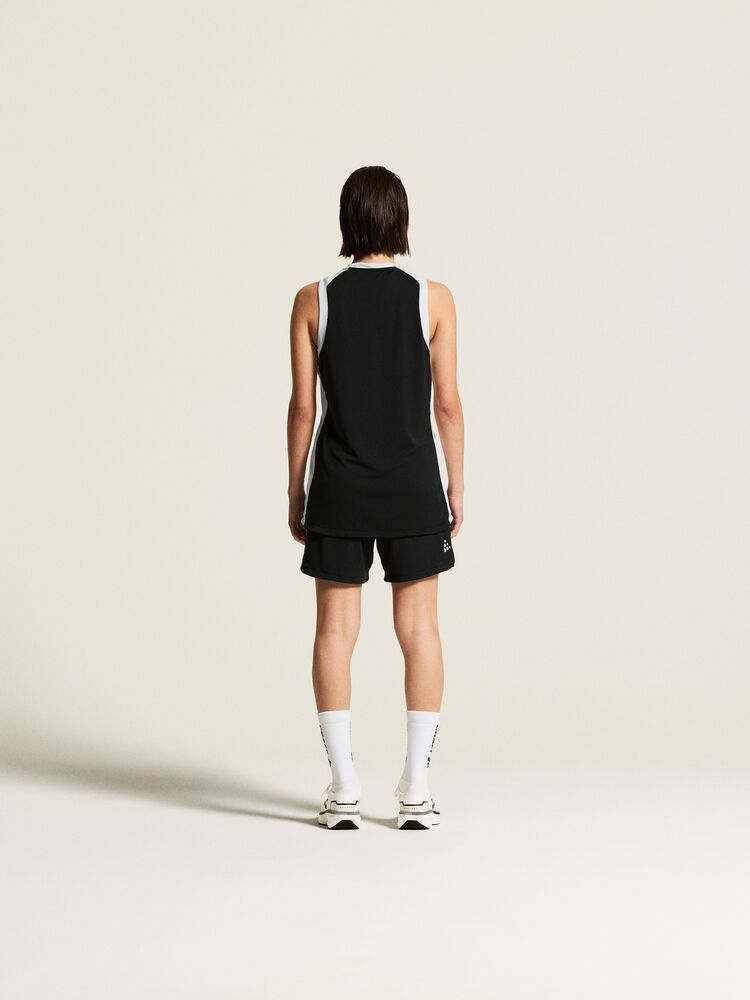 Basket 2.0 Singlet Contrast W von Craft – White