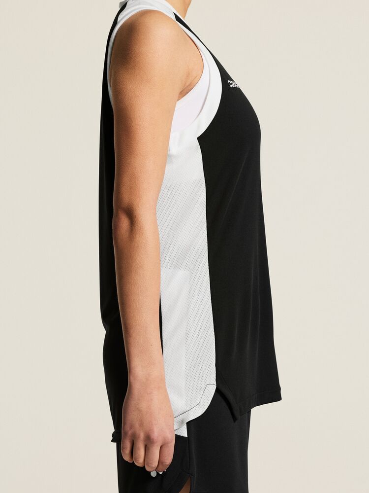 Basket 2.0 Singlet Contrast W von Craft – White