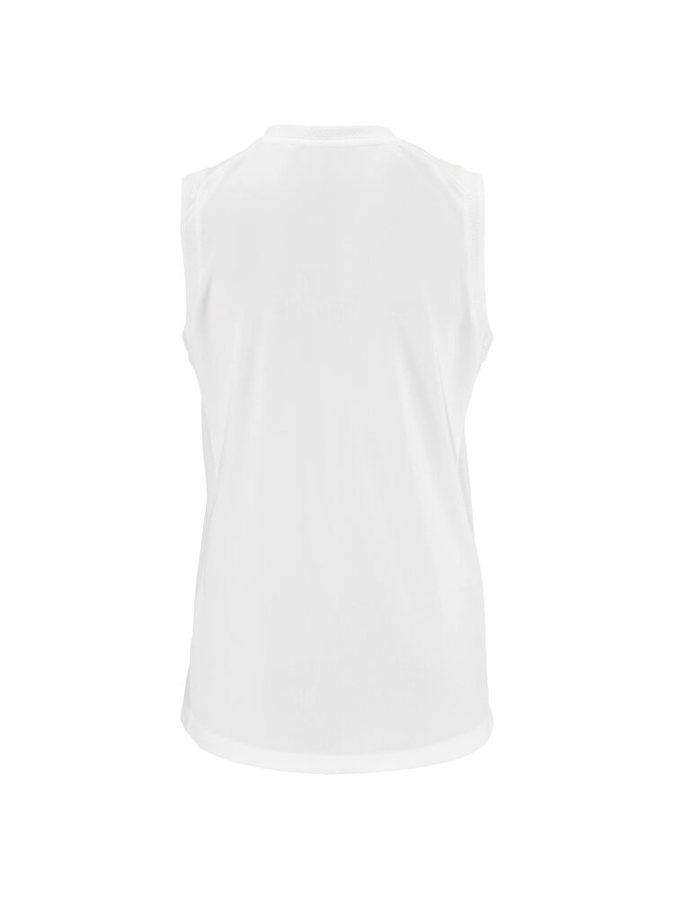 Basket 2.0 Singlet Contrast Jr von Craft – White