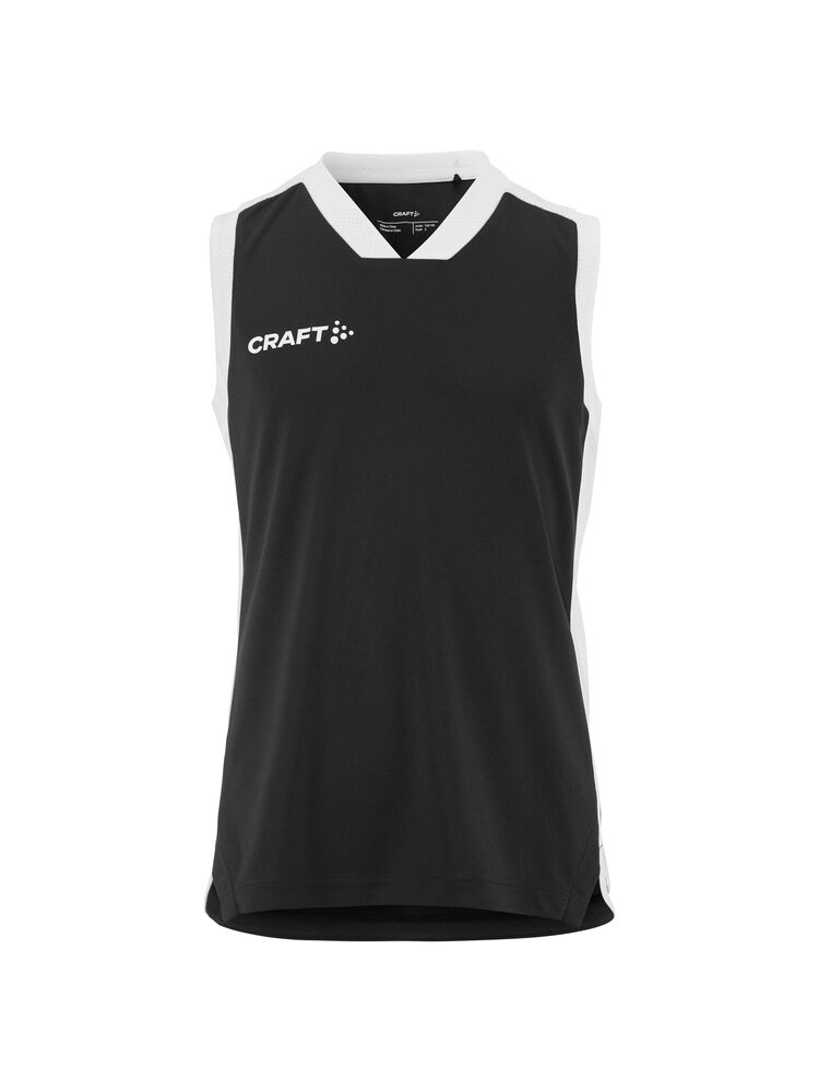 Basket 2.0 Singlet Contrast Jr von Craft – White
