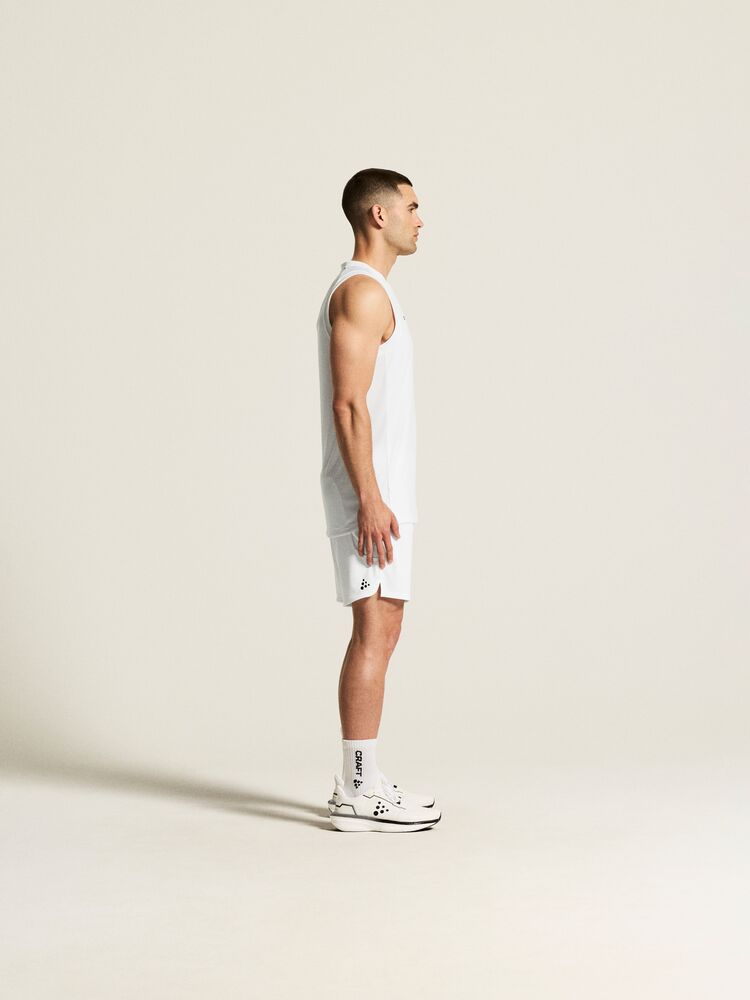 Basket 2.0 Shorts Contrast M von Craft – White