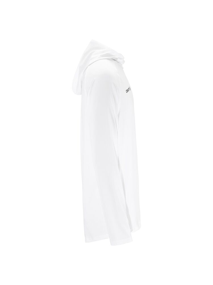 Ability Long Sleeve Hood M von Craft – White