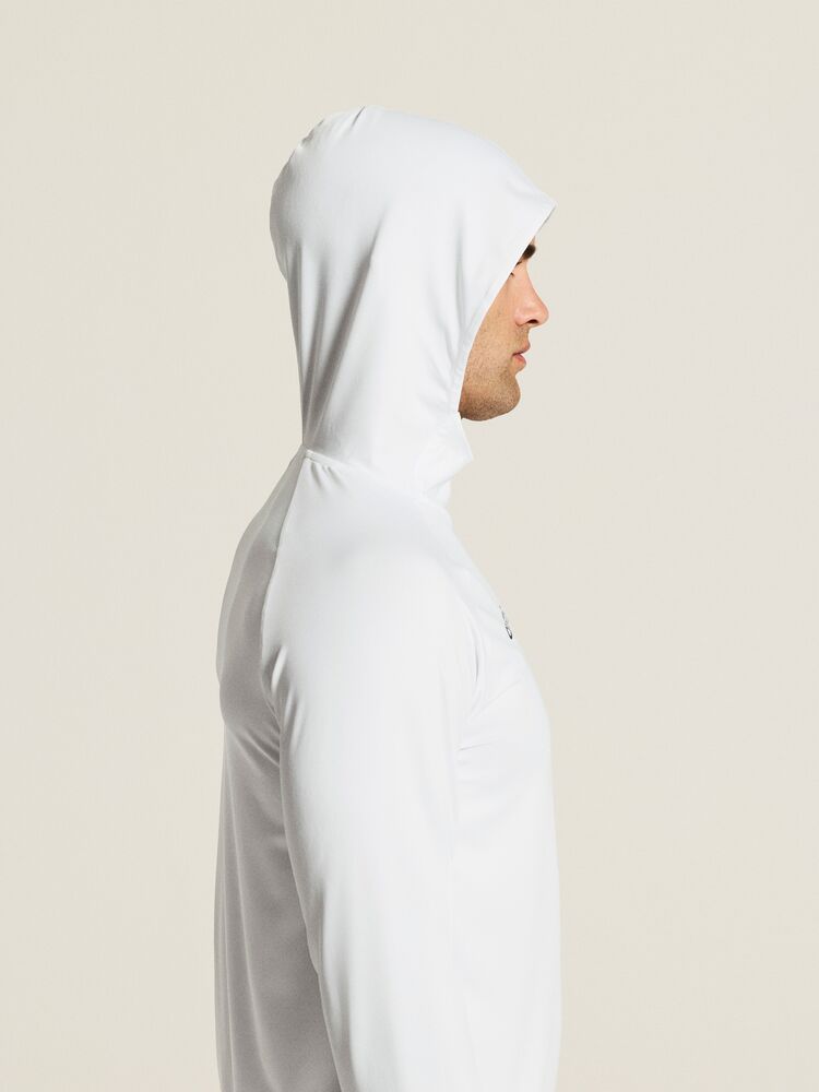 Ability Long Sleeve Hood M von Craft – White