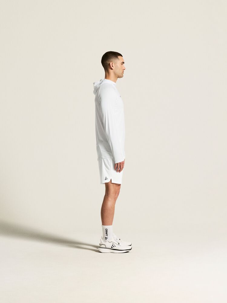 Ability Long Sleeve Hood M von Craft – White