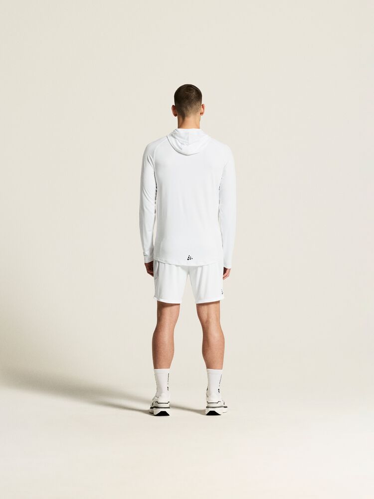 Ability Long Sleeve Hood M von Craft – White