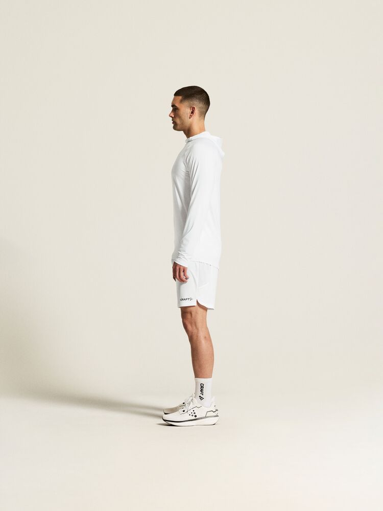 Ability Long Sleeve Hood M von Craft – White