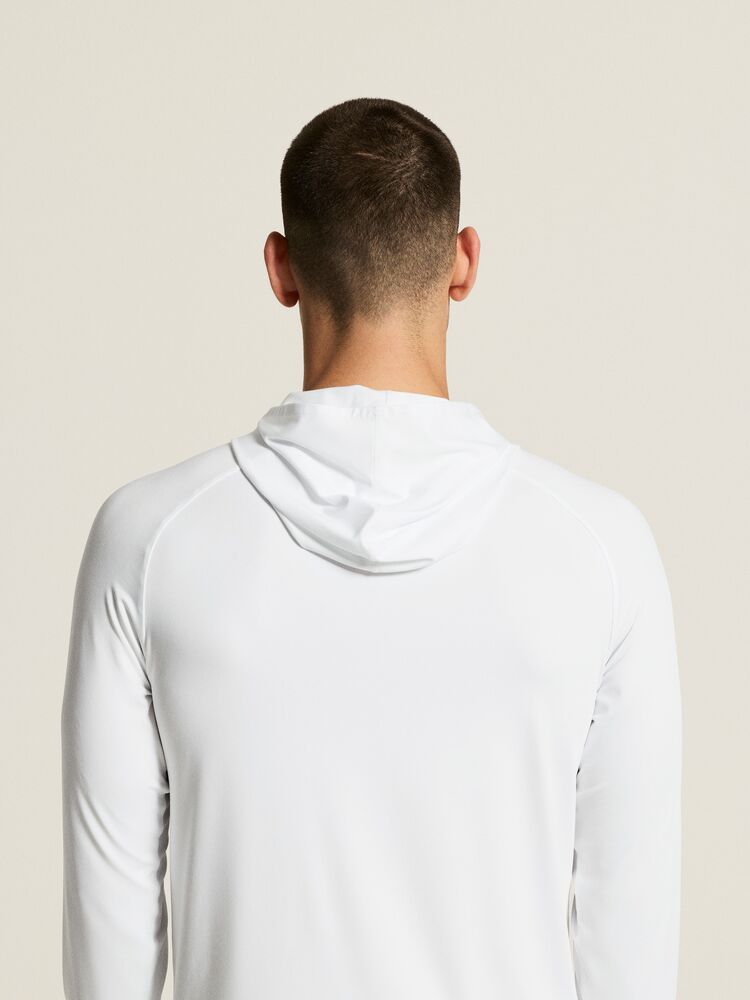 Ability Long Sleeve Hood M von Craft – White