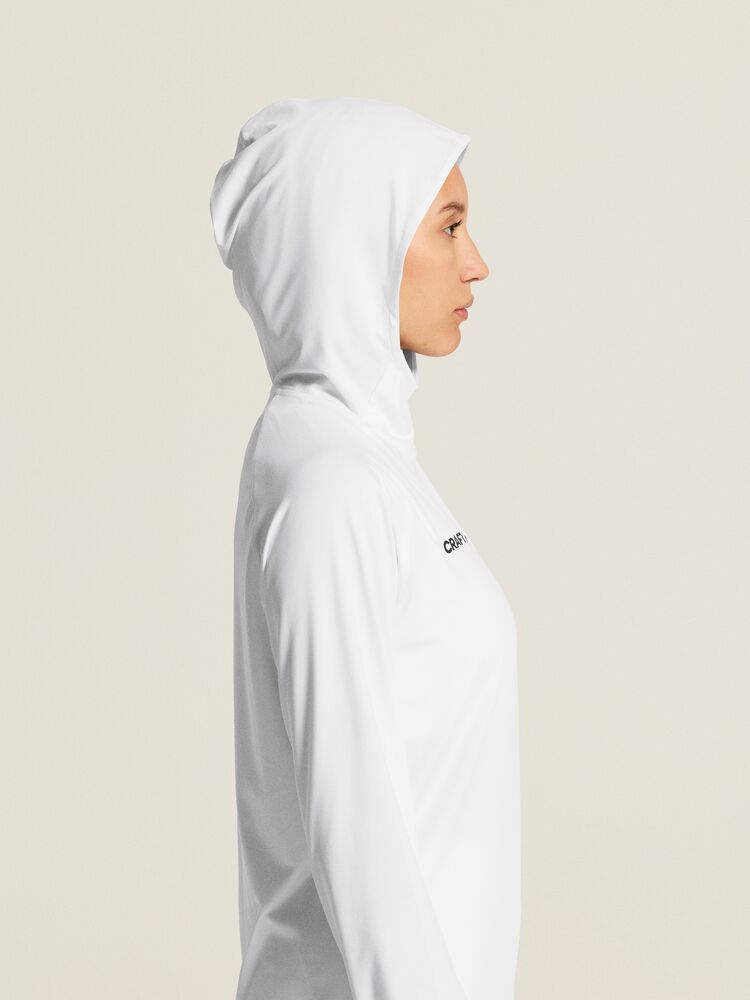 Ability Long Sleeve Hood W von Craft – White