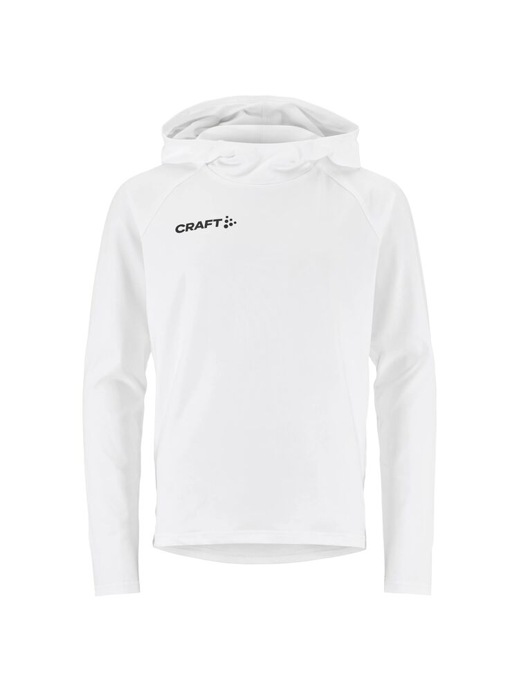 Ability Long Sleeve Hood Jr von Craft – White