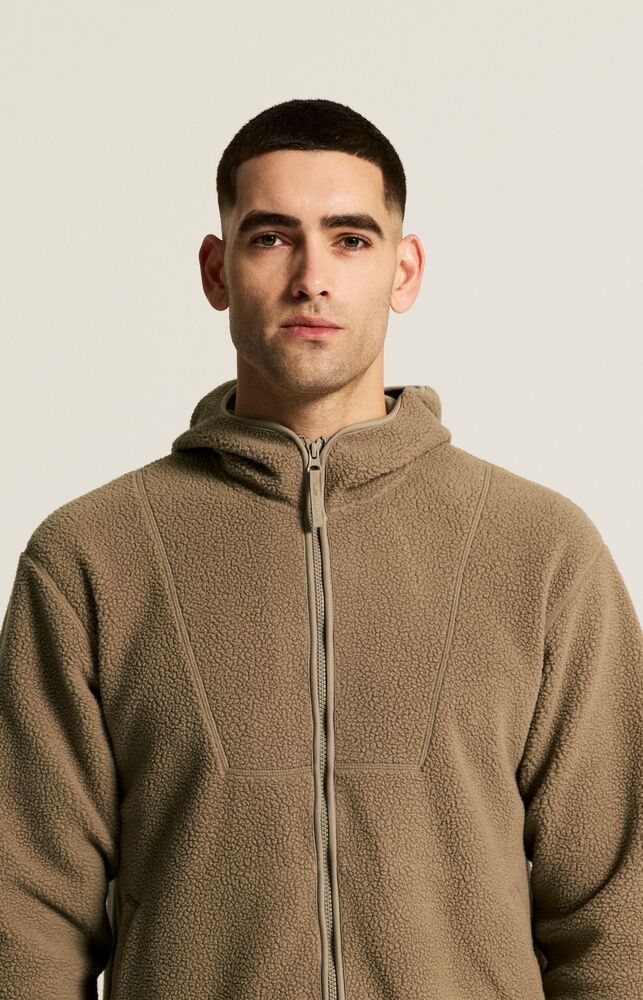 Join Pile Fleece Fz Hood M