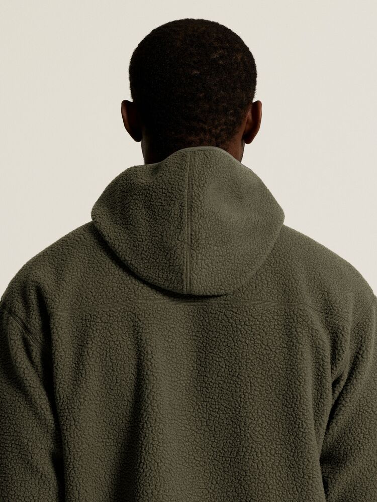 Join Pile Fleece Fz Hood M