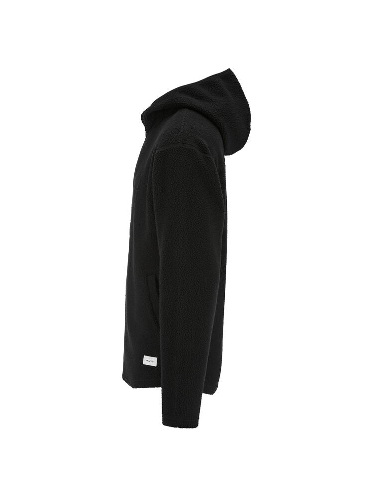 Join Pile Fleece Fz Hood M von Craft – Taupe