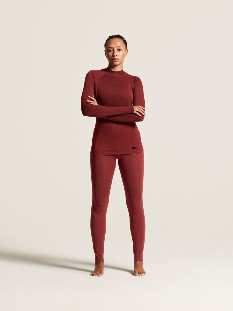 Thermal Baselayer Set 2 W von Craft – Dk Red