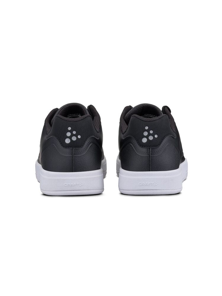 CRAFT Sinnesro 1 Herren-Sneaker Schwarz – Fersenansicht