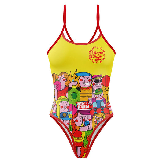 OTSO Damen Badeanzug - Chupa Chups Forever Fun – Produktansicht