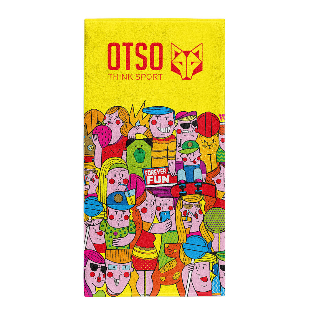 OTSO Mikrofaser-Sporthandtuch - Chupa Chups Forever Fun – Produktansicht 2