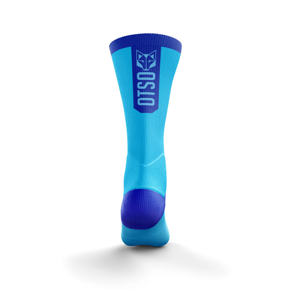 OTSO Fahrradsocken High Cut - Fluo Blue – Produktansicht 2