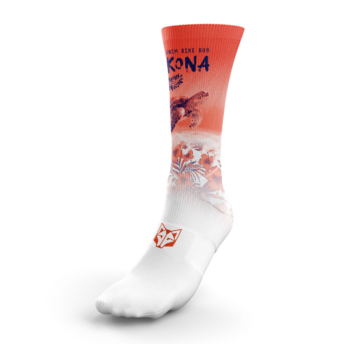 OTSO Sublimierte Sportsocken - Kona Kahalu'u Beach – Produktansicht