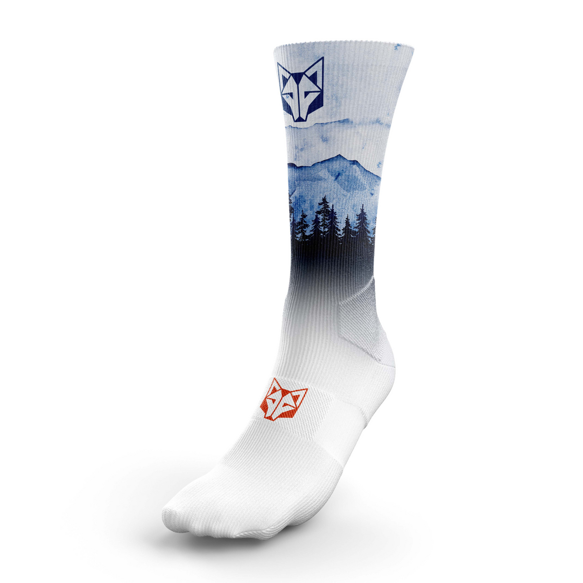 OTSO Sublimierte Sportsocken - Blue Forest – Produktansicht