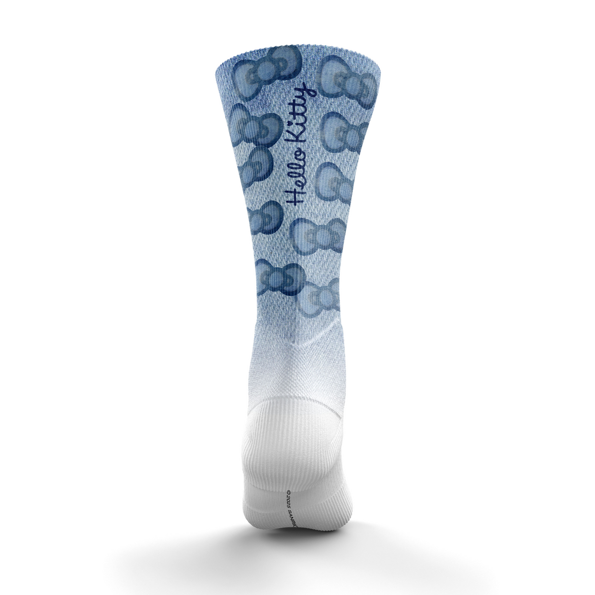 OTSO Sublimierte Sportsocken - Hello Kitty Denim – Produktansicht 2