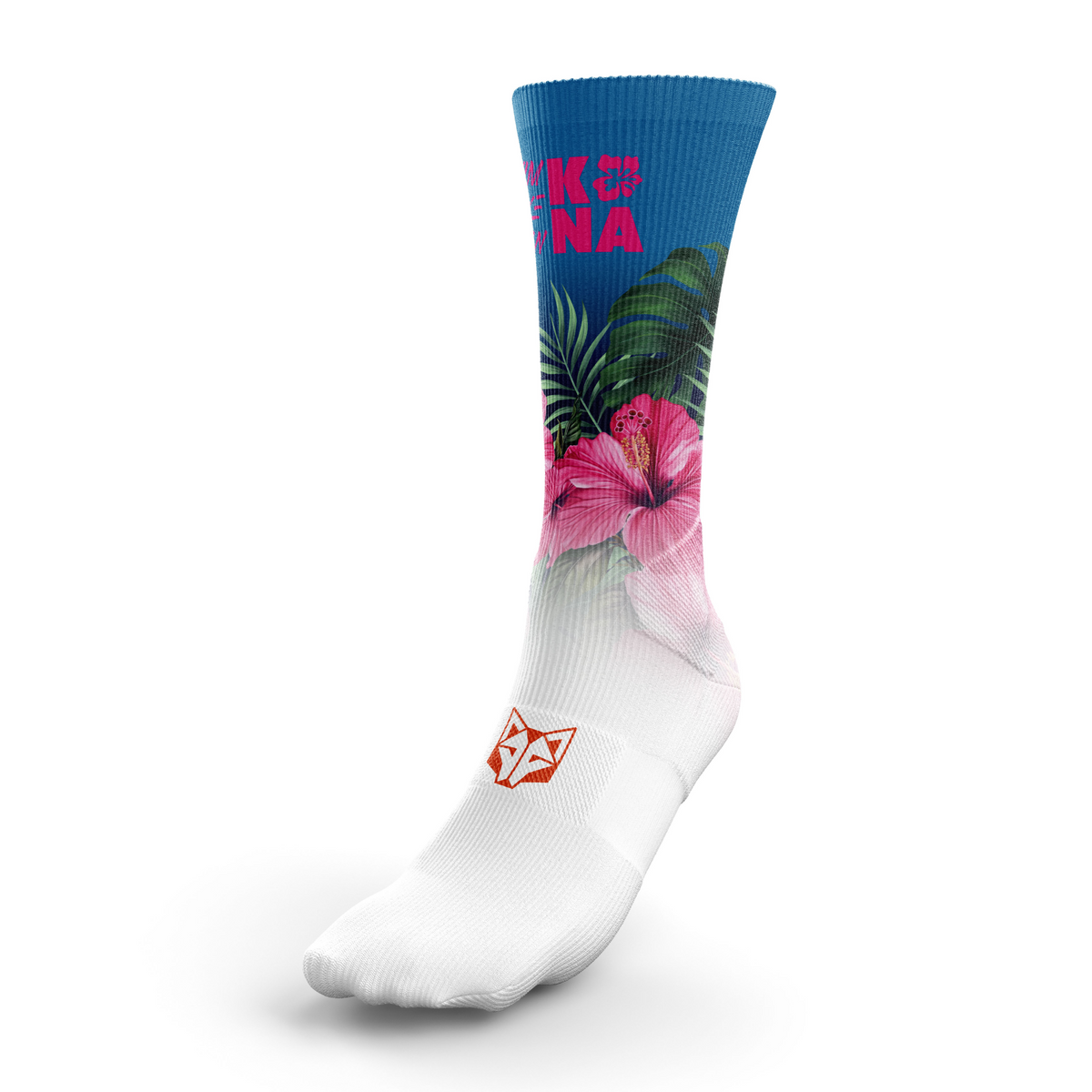 OTSO Sublimierte Sportsocken - Kona Pua Aloalo – Produktansicht