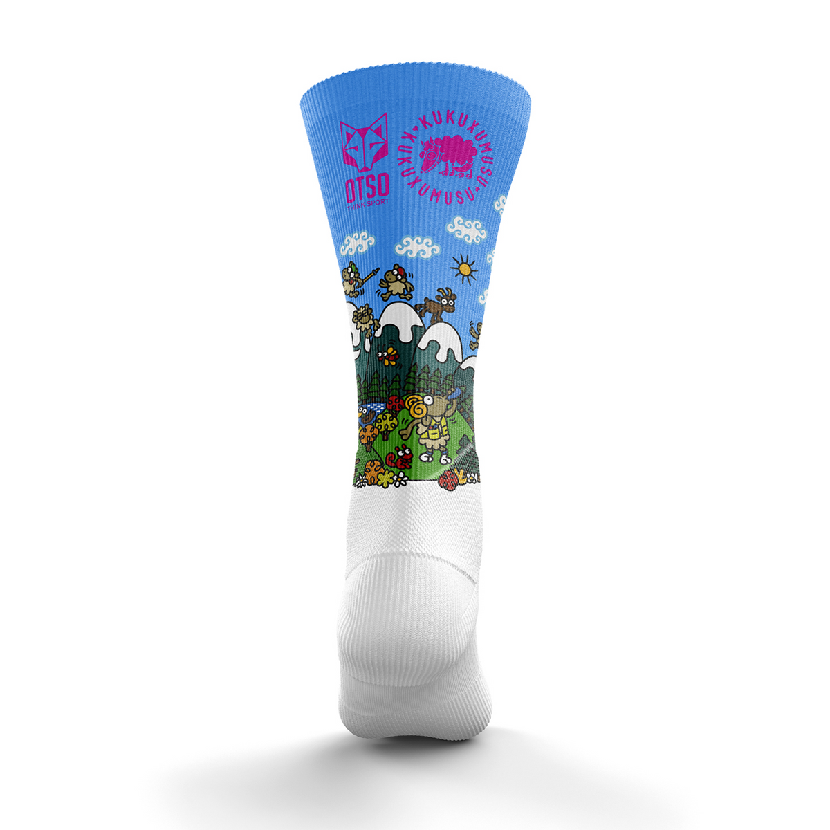 OTSO Sublimierte Sportsocken - Travessa d’Encamp 2025 – Produktansicht 2