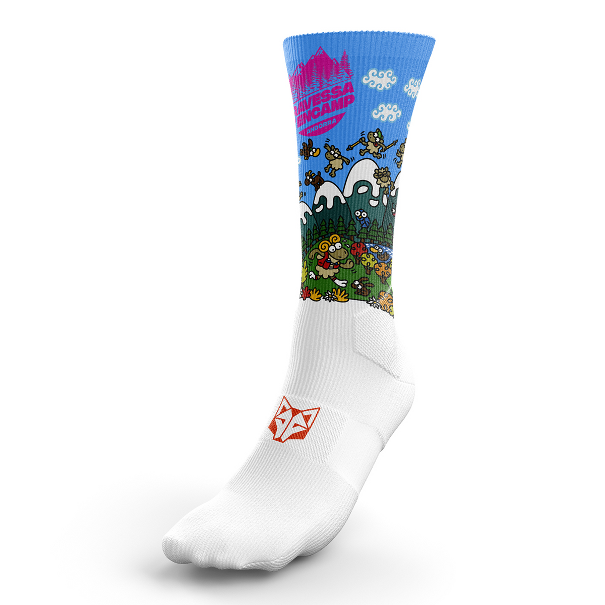 OTSO Sublimierte Sportsocken - Travessa d’Encamp 2025 – Produktansicht