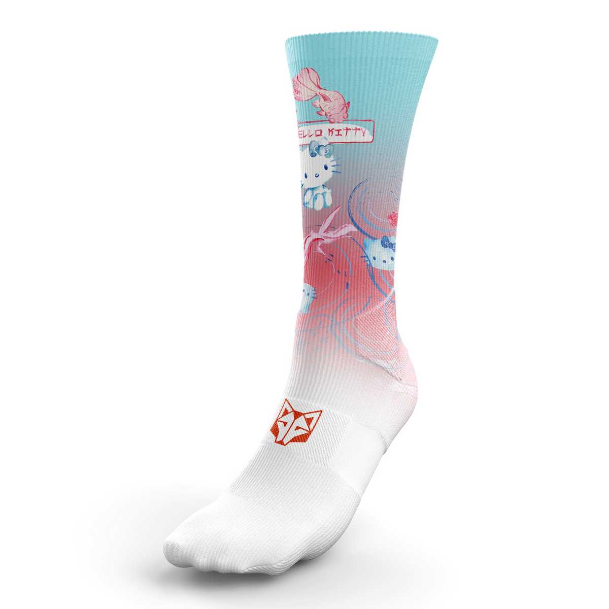 OTSO Sublimierte Sportsocken - Hello Kitty Wave – Produktansicht